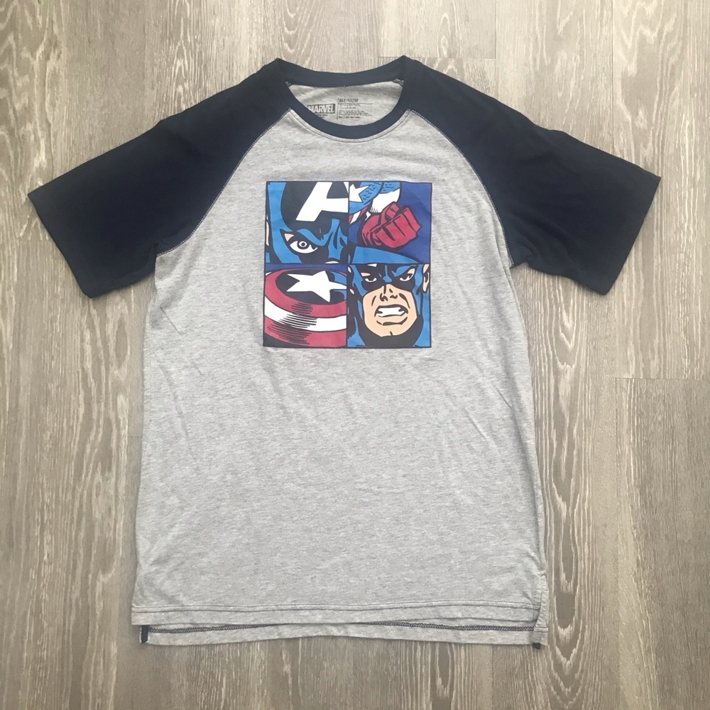 Captain America Vintage Marvel T Shirt​